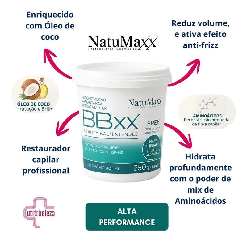 Bbxx Beauty Balm Xtended Botox Free NatuMaxx 250g - Cuidados com o